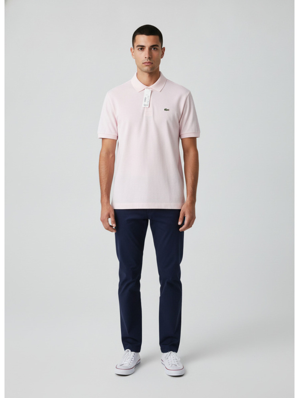 Lacoste Classic Pink Cotton Polo Shirt XXXL